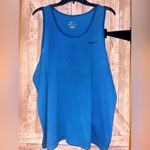 Nike Men’s Blue Dri-FIT Tank Top